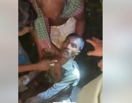 Unknown Man Found Buried Alive